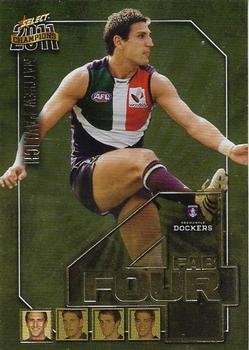 2011 Select AFL Champions - Fab Four Gold #FFG21 Matthew Pavlich Front